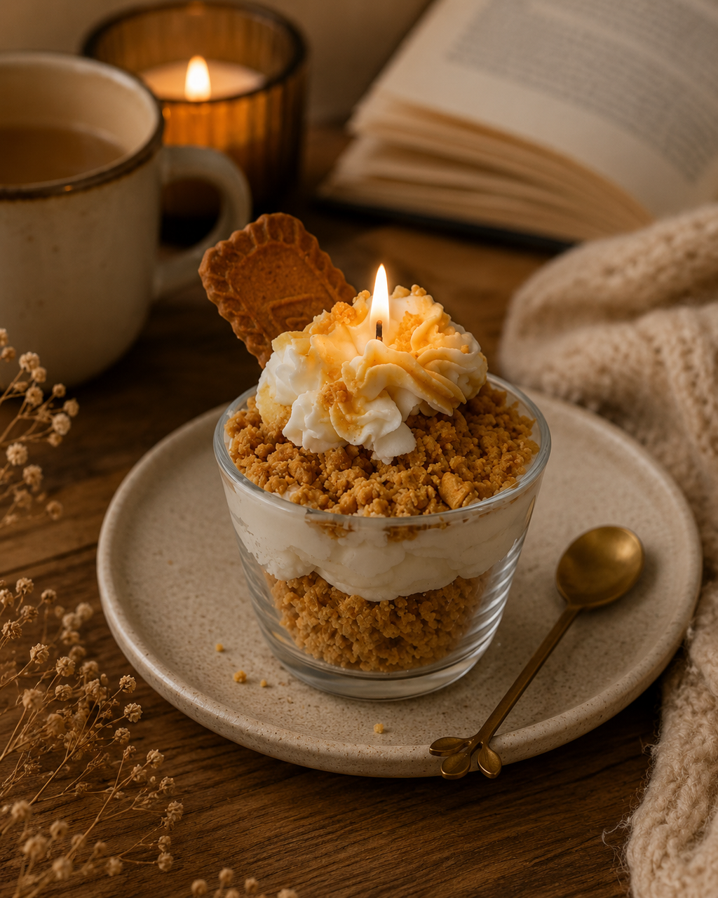 Bougie Dessert Cookie