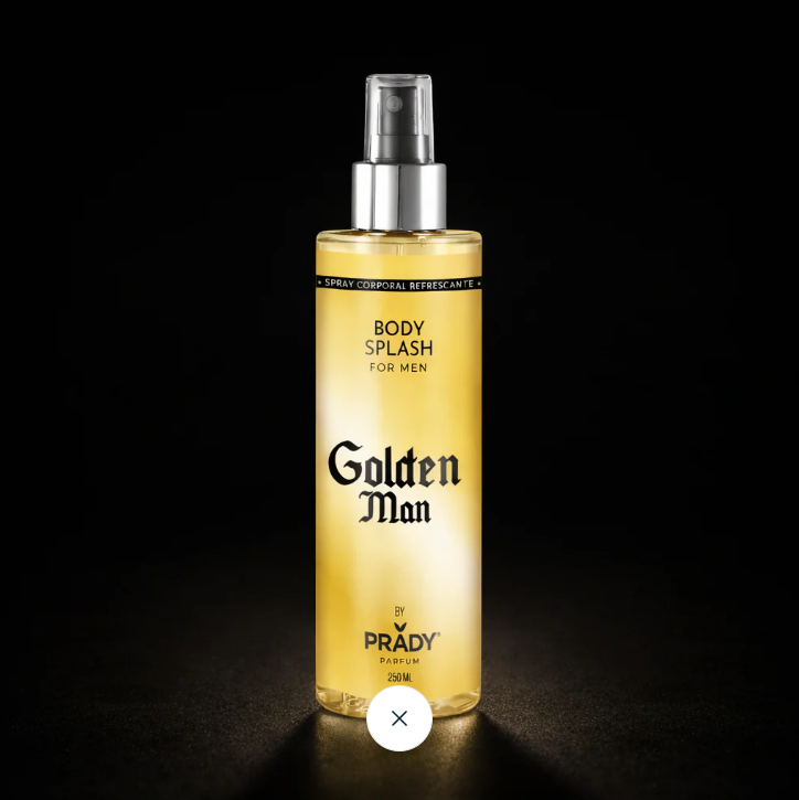 Brume HOMME Corps et Cheveux Golden Man 250ml - Prady